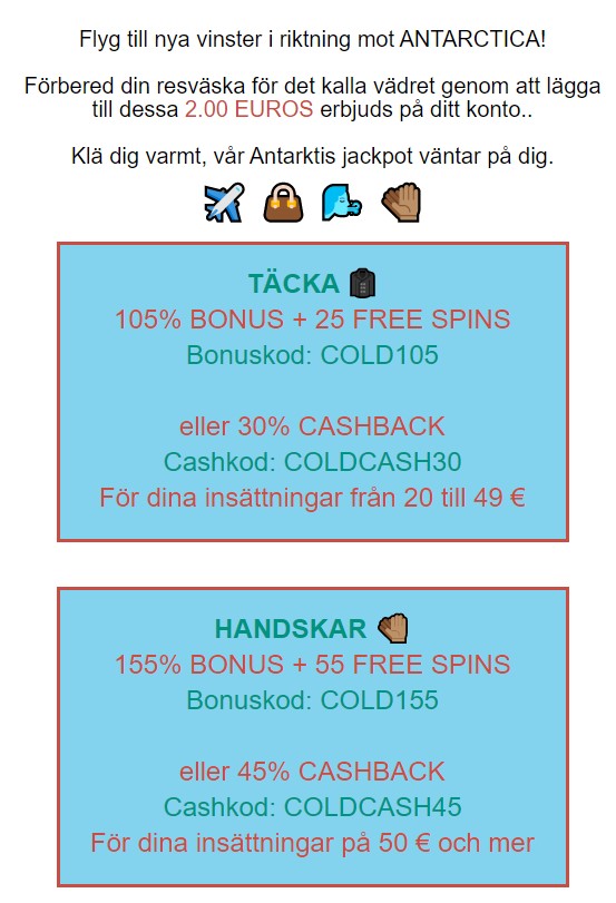 Sverige automaten recension Cashmio ladies