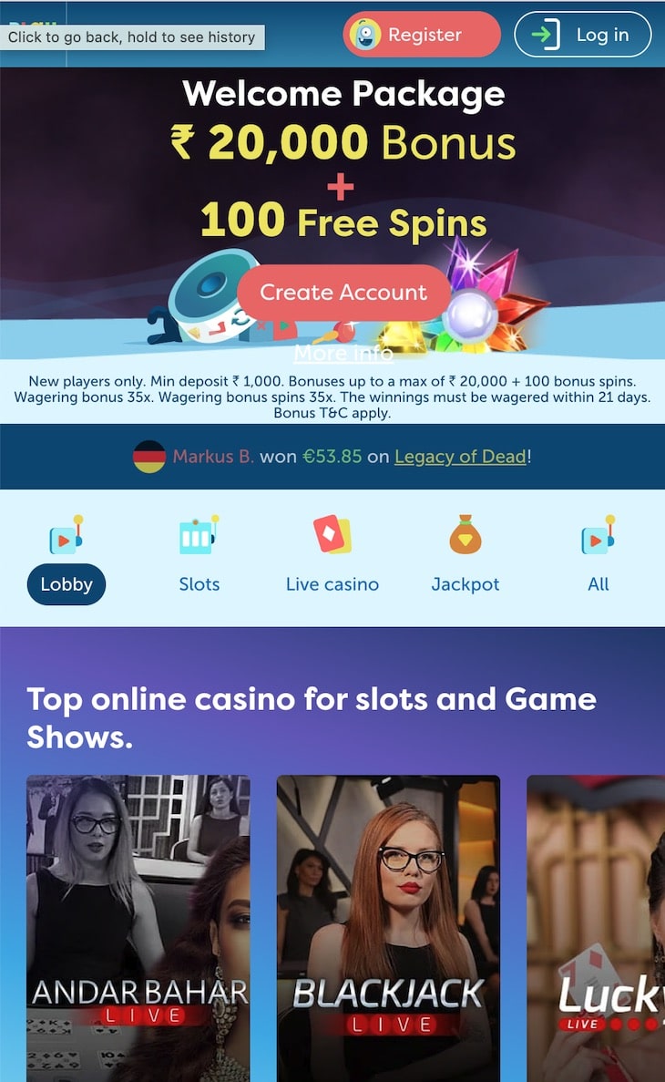 Vann casino Norge EuroSlots bonuspengar