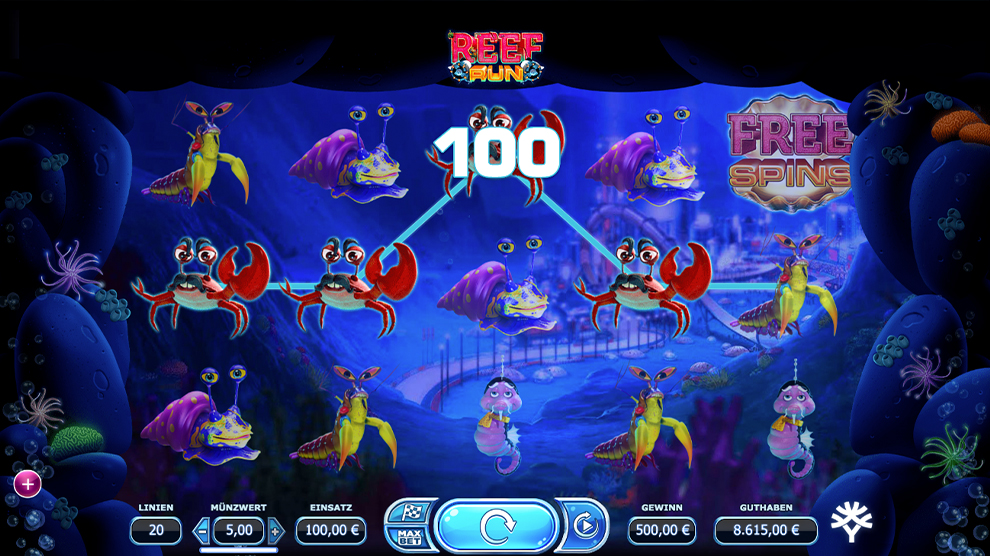 Bonus 100 casino Reef moby