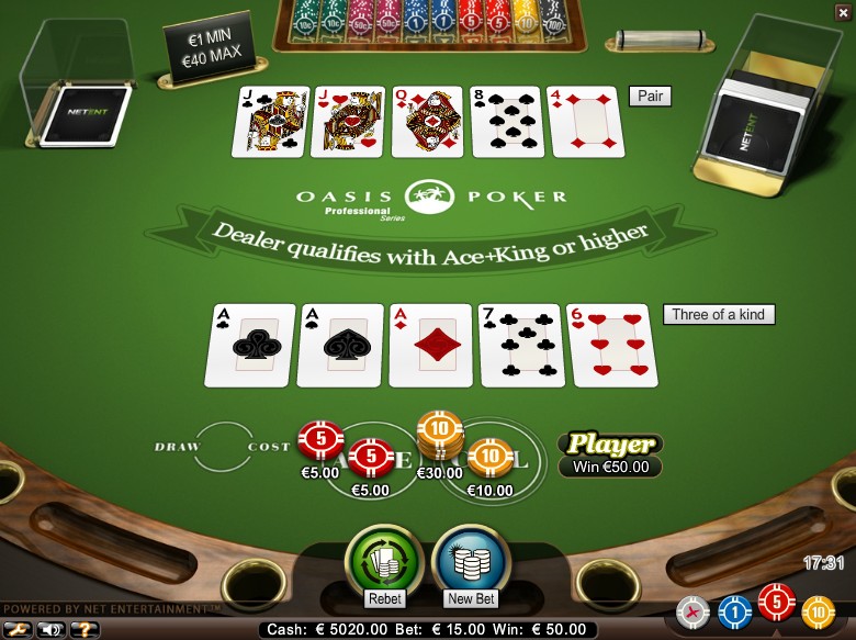 Poker spelas Live Red topptips